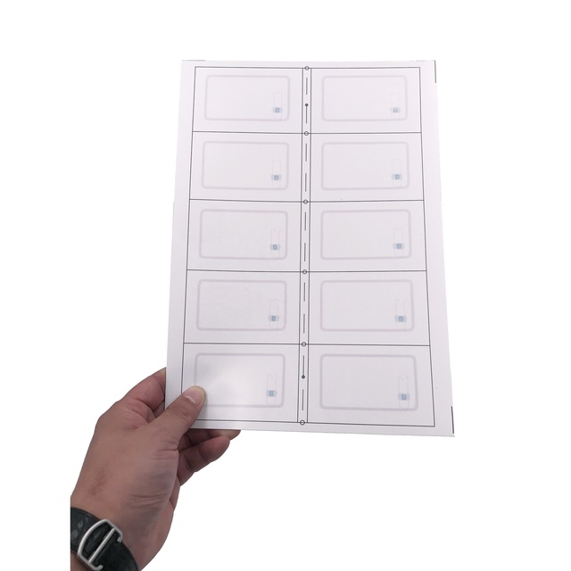 Plastic Inlay for ID Card