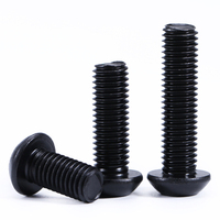 M3 M4 M5 M6 M8 M10 noir acier inoxydable 304 inviolable Machine étoile boulons de sécurité Torx bouton vis à tête avec goupille