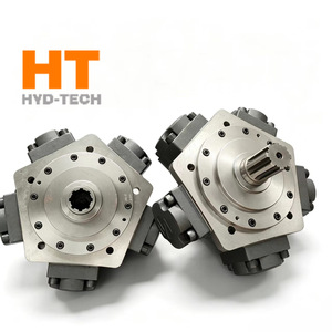 มอเตอร์ไฮดรอลิกแบบลูกสูบเรเดียลสีขาว Htm16 สำหรับเครน รถขุด วินซ์ อุปกรณ์ทางทะเล และอุปกรณ์ทำเหมือง - Product Image 5