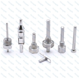 Tùy chỉnh OEM ODM sâu rút ra thép không gỉ 316 Threaded cặp nhiệt điện <span class=keywords><strong>PT100</strong></span> thermowell cho NTC <span class=keywords><strong>RTD</strong></span> cảm biến nhiệt độ thăm dò - Product Image 2