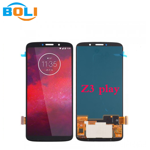 Original Screen for Motorola Moto Z3 Play Touch Screen for Moto Z3 Play OLED Display for Moto Z3 Play Mobile Phone LCD Screen