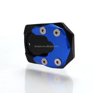 Pour <span class=keywords><strong>YAMAHA</strong></span> <span class=keywords><strong>XMAX</strong></span> <span class=keywords><strong>125</strong></span> <span class=keywords><strong>XMAX</strong></span> 250 <span class=keywords><strong>XMAX</strong></span> 300 accessoires de moto CNC pied plat Support latéral Extension béquille Support de plaque - Product Image 5