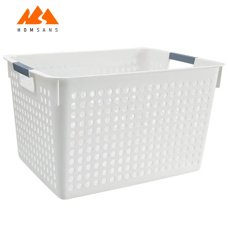 Wholesale kitchen pp plastic mesh storage baskets stand organizer