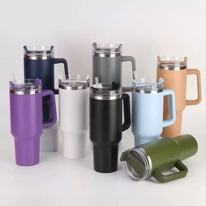 Rugged Double Wall Vacuum Insulated Stainless Steel Outdoor Sport Mug BPA Free <b>Large</b> Capacity Thermal Coffee <b>Cup</b> for Travel - Product Image 5