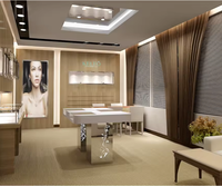 Présentoir à bijoux de luxe Meuble vitrine murale Boutique Décoration Magasin