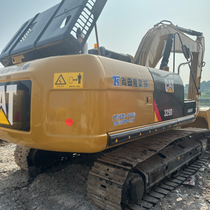 Excavatrice sur chenilles hydraulique d'occasion Caterpillar CAT329D en bon état, avec moteur, boîte de vitesses, pompe à roulement PLC de 1,5 m - Product Image 1
