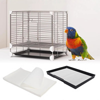 Feuilles de papier journal non imprimé pour doublures de cages à animaux, doublures jetables inodores et sans encre pour cages à oiseaux, sans odeur et sans danger pour les animaux
