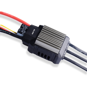 Contrôleur de vitesse électronique sans balais 65A ESC SBEC G2 3-6S Lipo avec BEC 6V/8A XT60 programmable pour drones FPV à aile fixe RC - Product Image 5
