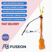 كابل محرك عالي الجهد للسيارات الكهربائية الجديدة، سلك توصيل 600 فولت من XLPE PVC، تصنيع مخصص حسب الطلب