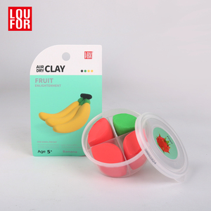 Kit <span class=keywords><strong>de</strong></span> <span class=keywords><strong>Arcilla</strong></span> <span class=keywords><strong>de</strong></span> Secado al Aire con Forma <span class=keywords><strong>de</strong></span> Frutas para Niños, Set <span class=keywords><strong>de</strong></span> <span class=keywords><strong>Arcilla</strong></span> para Modelar <span class=keywords><strong>de</strong></span> 12 Colores, Juguetes Educativos <span class=keywords><strong>de</strong></span> Arte y Manualidades No Tóxicos para Niños - Product Image 2