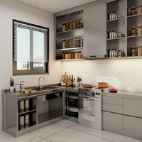 Projet de cuisine commerciale, équipement de restaurant complet, acier inoxydable, aluminium, fabricant et fournisseur de haute qualité