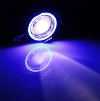 Phares de moto LED 12V Mini U7 Angel Eye, feux de brouillard, feux de route, feux de croisement pour scooter et moto