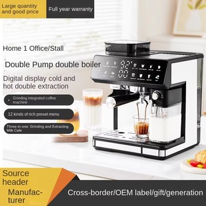 Macchina da Caffè Automatica Commerciale, Caffettiera Portatile, Macchina per <span class=keywords><strong>Espresso</strong></span> con Schiuma di Latte, Risparmio Energetico per Attività di Caffetteria - Product Image 1