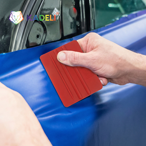 KADELI Ensemble de trois outils d'emballage en <span class=keywords><strong>feutre</strong></span> doux pour film de voiture, avec logo personnalisé, raclette de 4 pouces avec <span class=keywords><strong>feutre</strong></span> en tissu pour l'emballage de vinyle - Product Image 4