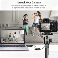 HDTV Video Capture Card to USB 4K High-Definition Video Recorder Game Compatible Live Broadcast Recording Camera Capture Card