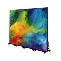 Pantalla LED P1.25 de Doble Cara y Triple Plegado para Exhibición de Pósteres, SDK, Video Wall Interior para Aeropuertos, Tiendas Minoristas, Educación y Publicidad