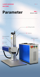 20W 30W 50W sợi Laser đánh dấu giá máy <span class=keywords><strong>tag</strong></span> logo Bird Vòng tên nơi nhựa Tai nghe Laser đánh dấu - Product Image 5