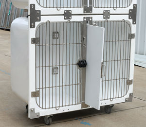 Veterinaire Kliniek Kennels Puppy Shop Ziekenhuis Glasvezel Modulaire Kat Kooi Kratten Ronde Gedreven Grote Hond Kooien - Product Image 6