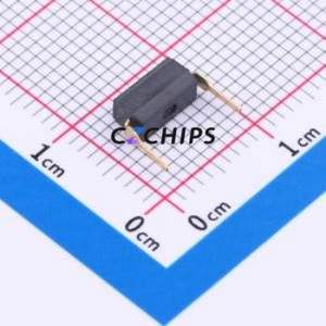 DSIC01LHGET DIP Switch Switch Flat Toggle, Raised Type Single Pole Single Throw 1 PC Pin - Product Image 2