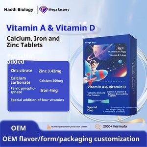 Oem đa-khoáng chất canxi sắt kẽm <span class=keywords><strong>Vitamin</strong></span> <span class=keywords><strong>D</strong></span> máy tính bảng cho thể thao Dinh <span class=keywords><strong>D</strong></span>ưỡng & độ bền Hỗ trợ 30 viên/chai - Product Image 5