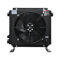 Refroidisseur d'huile hydraulique AC220V-240V DC12V DC24V 6.5KW, système de refroidissement avec ventilateur, échangeur de chaleur, radiateur