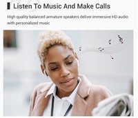 Nouveaux écouteurs de traduction intelligents M6 pour l'interprétation simultanée, les conversations et l'écoute de musique