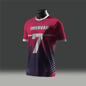 Professionelles Sublimations-Football-Trikot Lebendige 7-gegen-7 Football-Bekleidung - Product Image 1