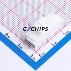 PHB-20Y Housing (Wire-to-Board / Wire-to-Wire) P=2mm Connector ( Jack Structure: 2x10P )( Pitch: 2mm )( Row Spacing: 2mm ) - Product Image 1