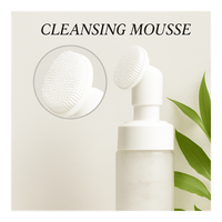 Mousse Nettoyante Moussante Visage Personnalisée Purifiante à la Vitamine C, Contrôle Sébum, avec Acide Hyaluronique