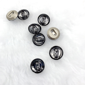 Thân thiện với môi trường 11.5mm 2 lỗ flatback nút tròn với tinh thể Rhinestone cho quần áo mạ - Product Image 6