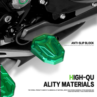 GDREYE – Accessoires de moto : Levier de frein arrière élargi et allongé pour Kawasaki Z900/Z650/Z400/Z1000