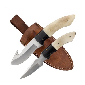 Venta al por mayor de hoja fija de supervivencia cuchillo de caza al aire libre de alta calidad de acero de Damasco 12 pulgadas cuchillo de caza - Product Image 1