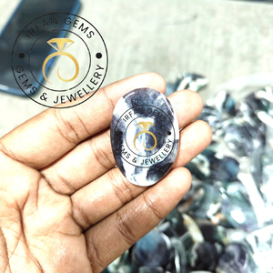 100% Natural High Quality Fluorite Stone Cabochon Colourful Loose Gemstones for Healing Jewellery Wholesale Lot Fluorite Stones. - Product Image 4
