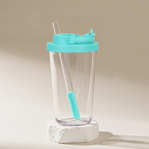 2025 nouveau 710ml Tritan paille tasse grands trous pour sucer perle lait thé <span class=keywords><strong>gobelet</strong></span> haute qualité rétractable paille eau <span class=keywords><strong>gobelet</strong></span> - Product Image 5