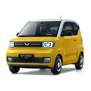 Wuling macaroon nhỏ EV tự động năng lượng mới xe 4 bánh Trung Quốc dễ thương Điện Mini Xe 2 cửa EV 4 chỗ ngồi