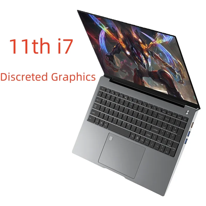 ใหม่ 15.6 นิ้วแล็ปท็อปสําหรับเล่นเกม MX450 Core I7-1165G7 ใหม่Original Gamer 15.6" คุณภาพสูงโน้ตบุ๊คแล็ปท็อปกราฟิกการ์ด NVIDIA