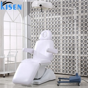 Table de massage électrique de luxe ornée, romantique, noire, avec 3 ou 4 moteurs, pour salon de beauté et spa - Product Image 3