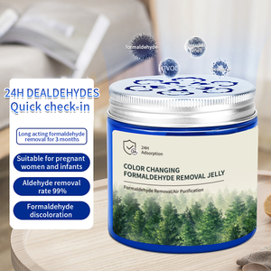 Fábrica OEM Casa Nova Purificador De Ar Removedor De Formaldeído Gel Jelly Desodorante 24 Horas De Trabalho De Formaldeído Scavengers - Product Image 1