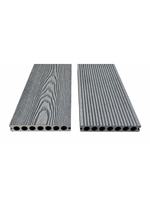 Planche de terrasse extérieure en composite imitation bois, résistante au vieillissement, imperméable, carrée, à emboîtement, pour terrasse et balcon modernes
