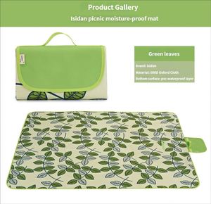 Manta de Picnic Plegable Oxford Extra Grande con Logotipo Personalizado al por Mayor, Impermeable, para Playa, Camping y Barbacoa - Product Image 2