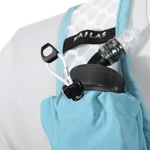 Deux gilets d'hydratation avec porte-bouteilles souples en polyester de 500 ml pour la course à pied, la randonnée, le cyclisme, la course sur sentier, le marathon, les activités de plein air - Product Image 4