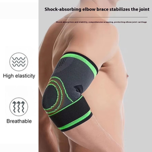 2025 sport sangle coude orthèse Compression pour la course cyclisme basket-ball antidérapant coude <span class=keywords><strong>soutien</strong></span> Fitness coude <span class=keywords><strong>soutien</strong></span> - Product Image 4
