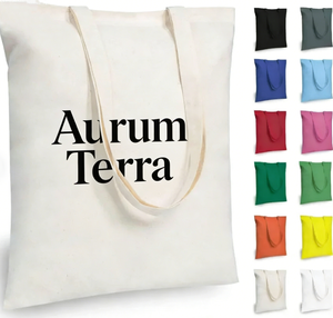 Canvas Tote <b>Bags</b> With Custom Printed Logo Plain Sublimation Blanks White Cotton <b>Bag</b> Canvas Shopping Logos Reusable - Product Image 1