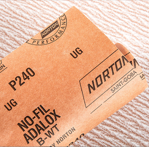 Papel abrasivo de grano P240 <span class=keywords><strong>al</strong></span> por mayor papel de <span class=keywords><strong>lija</strong></span> de calidad <span class=keywords><strong>Norton</strong></span> A275 papel de <span class=keywords><strong>lija</strong></span> abrasivo impermeable hojas de <span class=keywords><strong>lija</strong></span> OEM - Product Image 3