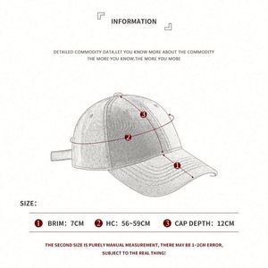 Casquette de baseball en daim vieilli uni pour homme, style football, avec logo personnalisé, pour hommes - Product Image 5