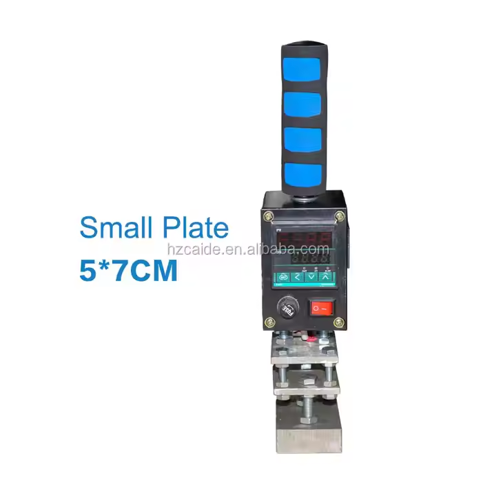 5*7cm Small Branding Machine 220V/110V Electric Heat Press Heat Transfer Leather Alphabet Letters Single-Handed Manual Hot · image 5