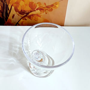 <span class=keywords><strong>Vasos</strong></span> de Postre con Pie Irrompibles de 13 oz, Vaso de Plástico <span class=keywords><strong>para</strong></span> <span class=keywords><strong>Granizados</strong></span>, Vaso de Helado de Policarbonato Único - Product Image 5