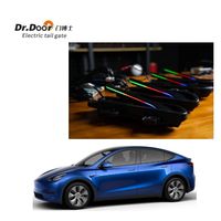 Nouveau produit pour Tesla Model 3 Y, poignées de porte automatiques avec lumières clignotantes colorées, poignées de porte éclairées pour Model 3 Y