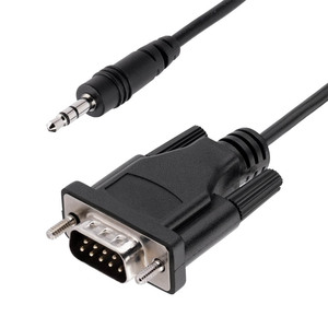 Cable Adaptador Serial DB9 a 3.5mm RS232 D-Sub de 9 Pines Hembra a Hembra con Protección OTP, Material Ignífugo para PC, Kaicap 1.0m para Proyector - Product Image 2