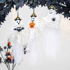 Hot bán trắng phù thủy cướp biển & Ma treo chuông gió mới đến Halloween Nhà Bên trang trí kích thước nhỏ bên đạo cụ - Product Image 4